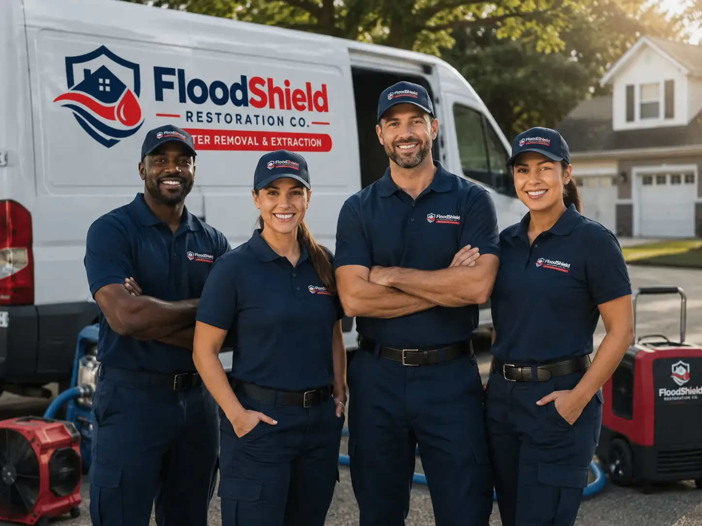 Flood Damage Restoration company in New Deal, TX