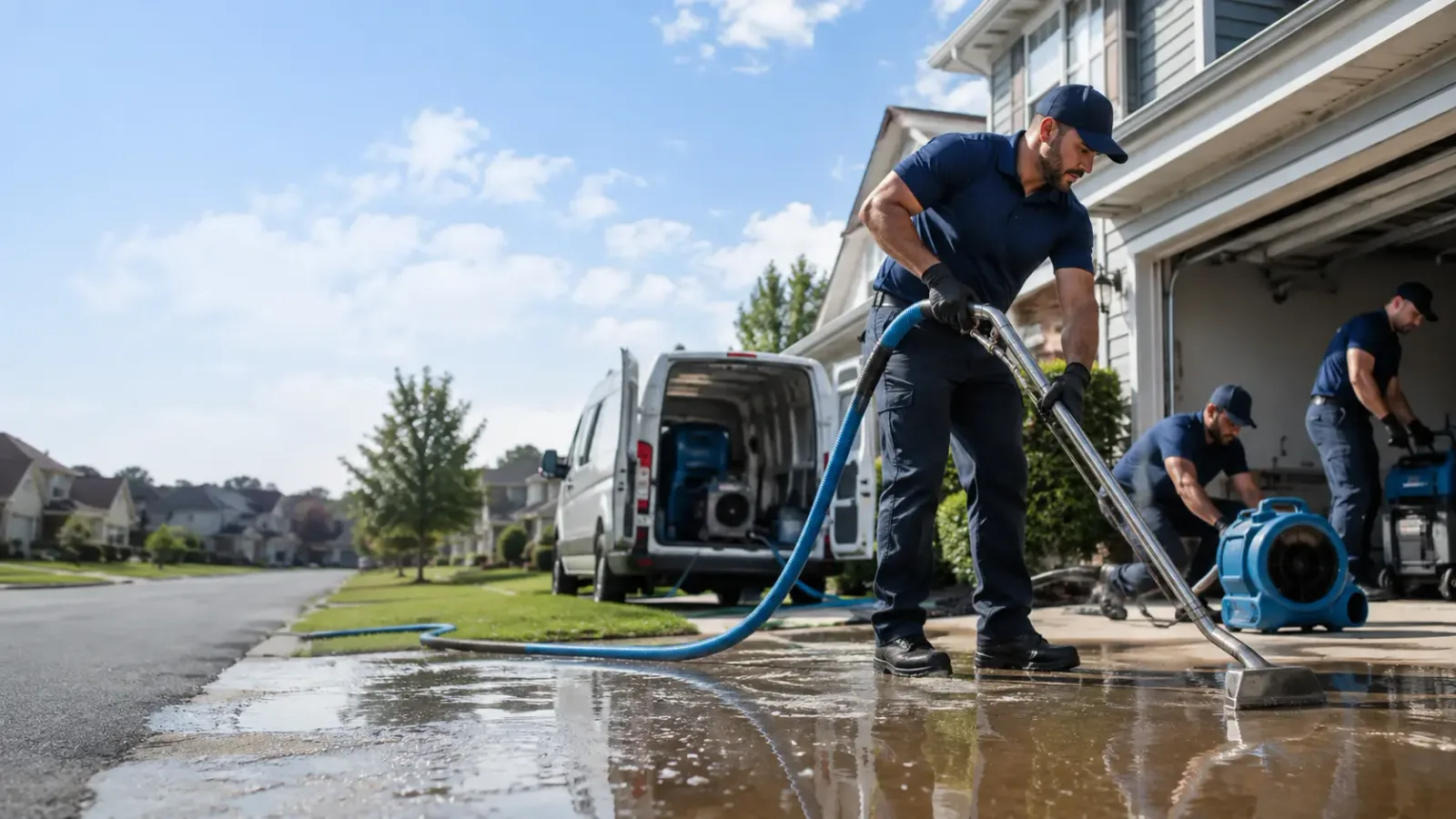 Flood Damage Restoration in New Deal, TX